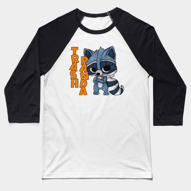 Trash Panda Baseball T-Shirt by Teamtsunami6